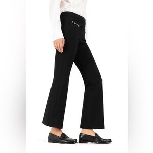 CAMBIO (2) Faith Equestrian Bit Pants Black Slight Flare Pull-On Soft Luxury